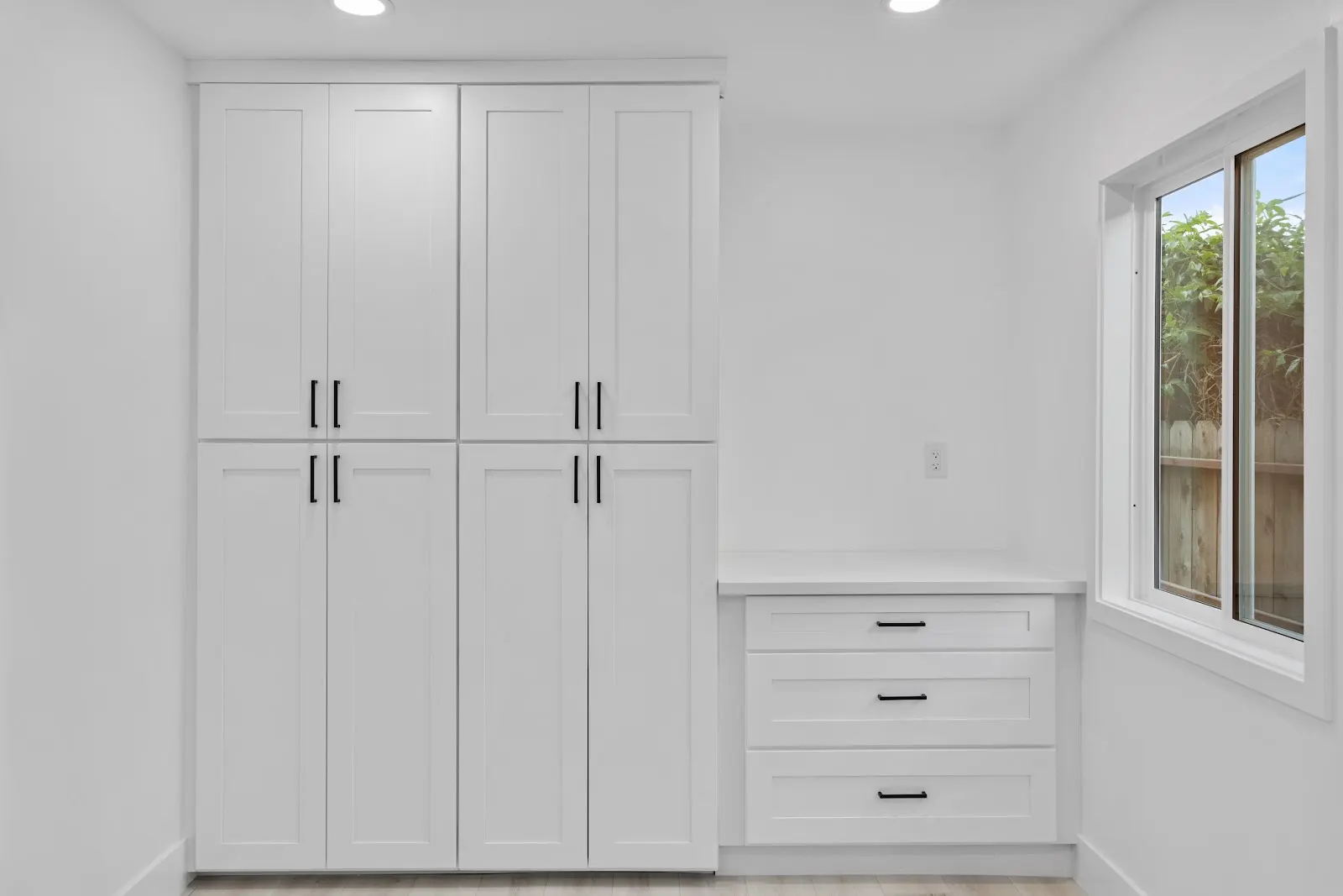 Made-to-measure cabinetry in a Venice residence
